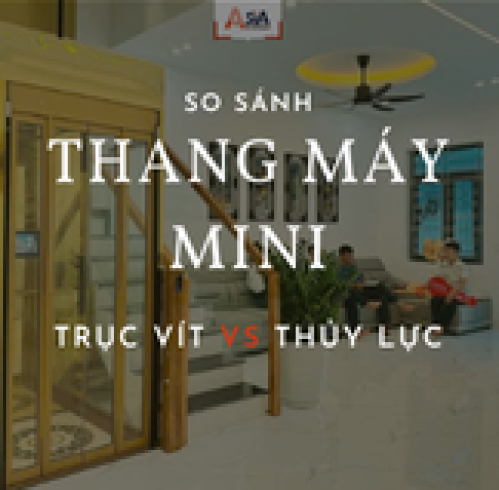 So Sánh Thang Máy Mini Trục Vít Và Thủy Lực: Lựa Chọn Nào Bền Bỉ Cho Gia Đình?